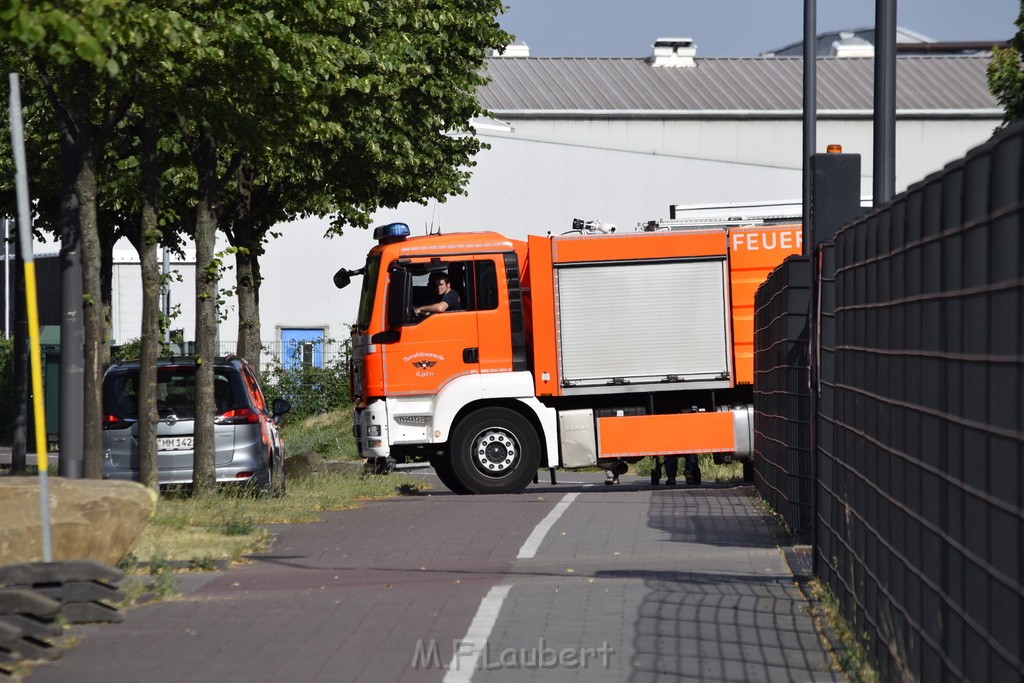 Bodenfeuer Koeln Kalk Dillenburgerstr Parkhaus P77.JPG - Miklos Laubert